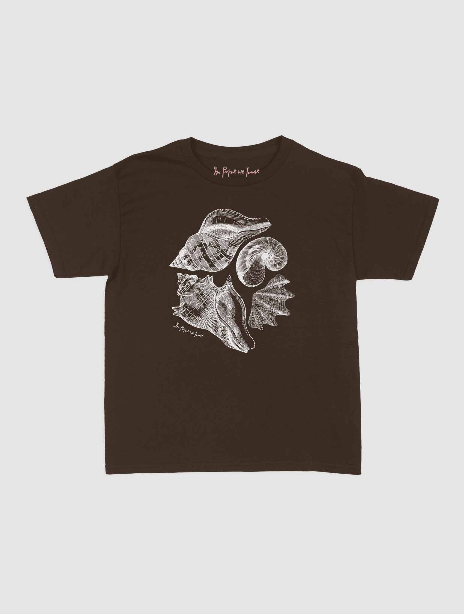 sandy baby tee - In Print We Trust