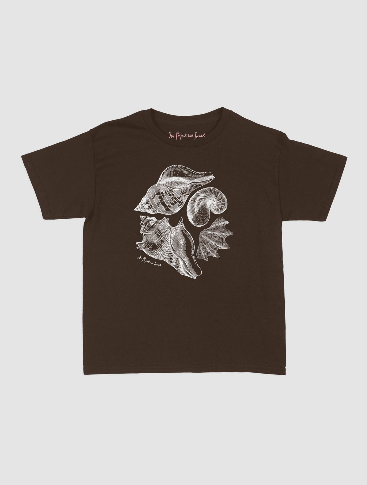 sandy baby tee - In Print We Trust