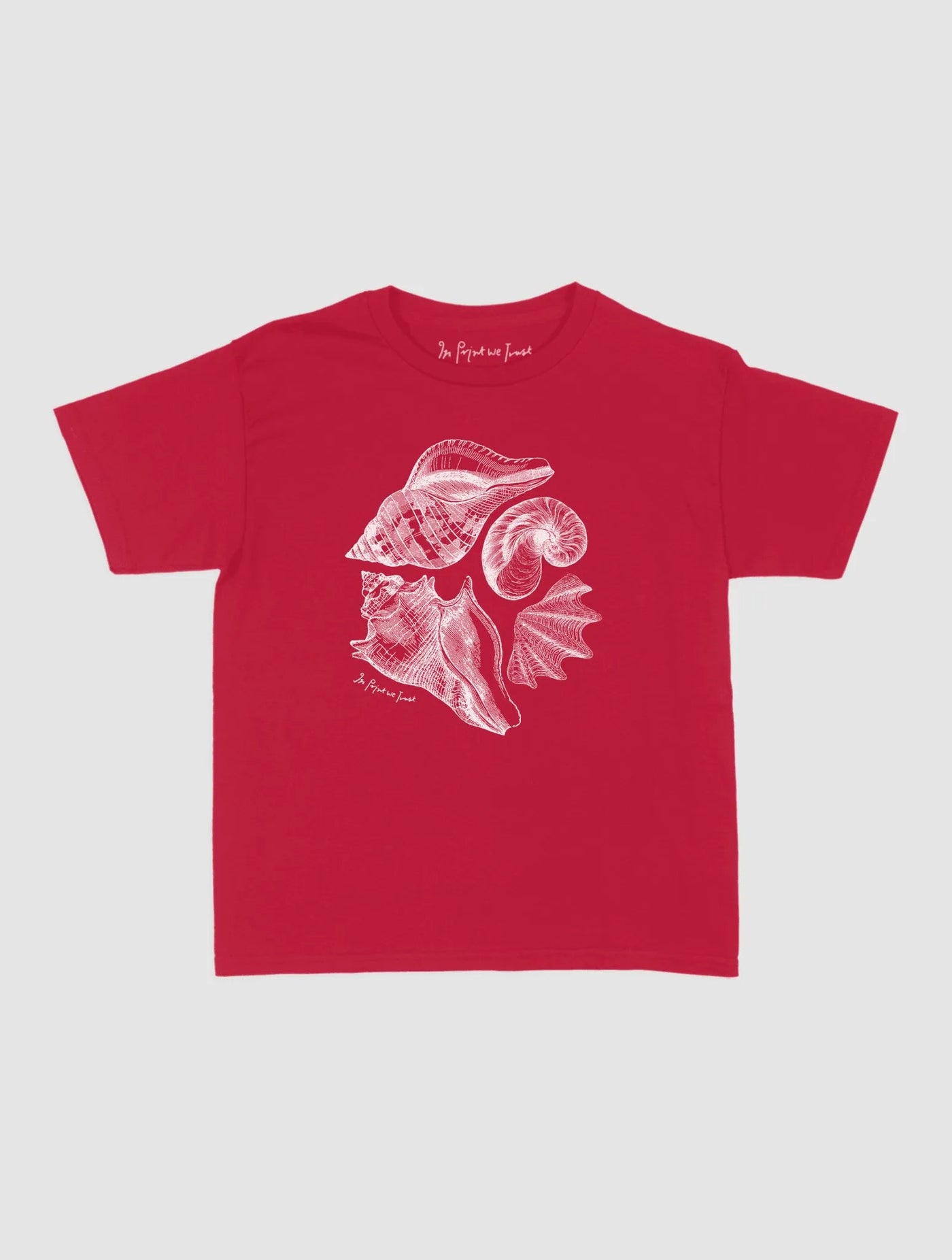 sandy baby tee - In Print We Trust