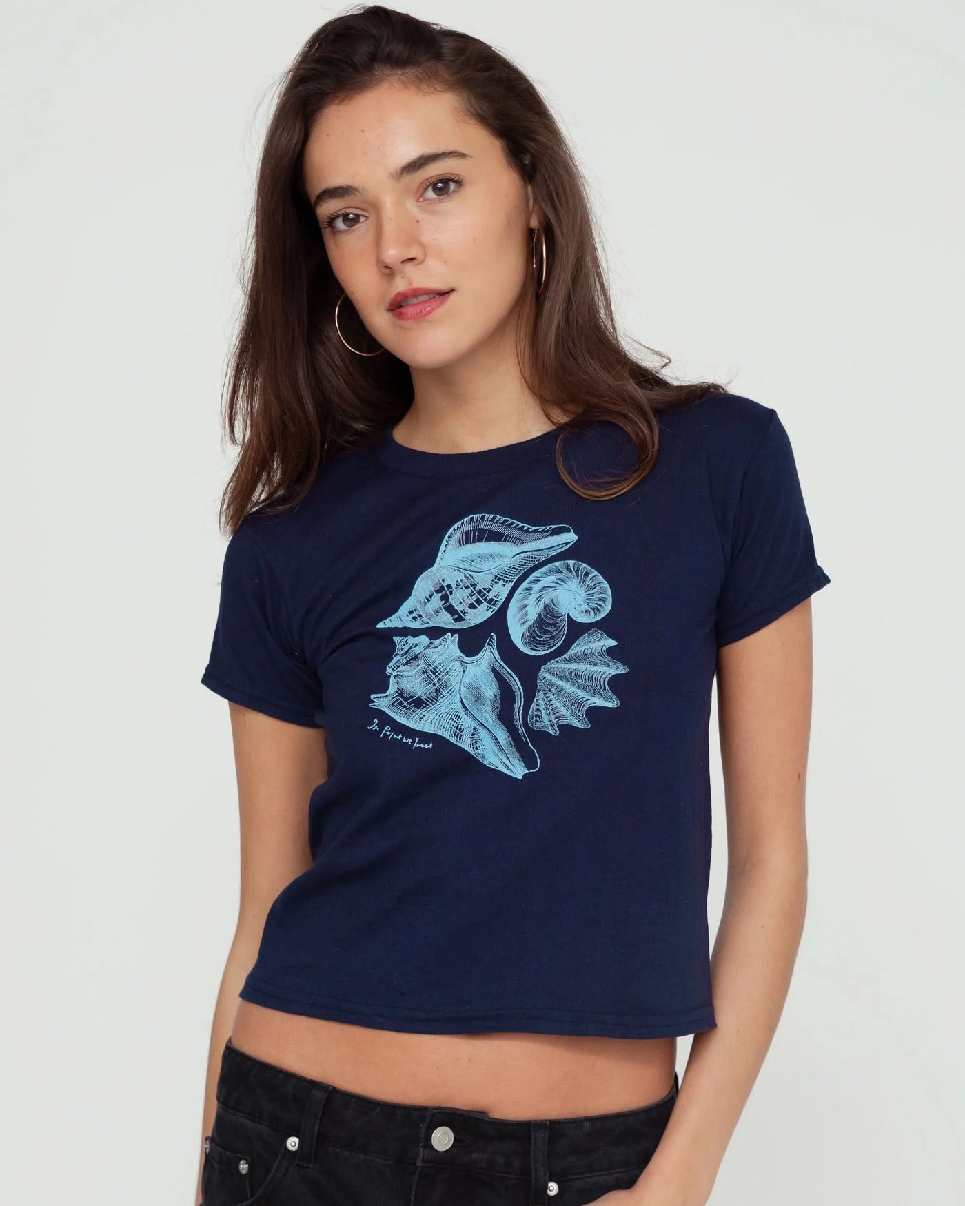 sandy baby tee