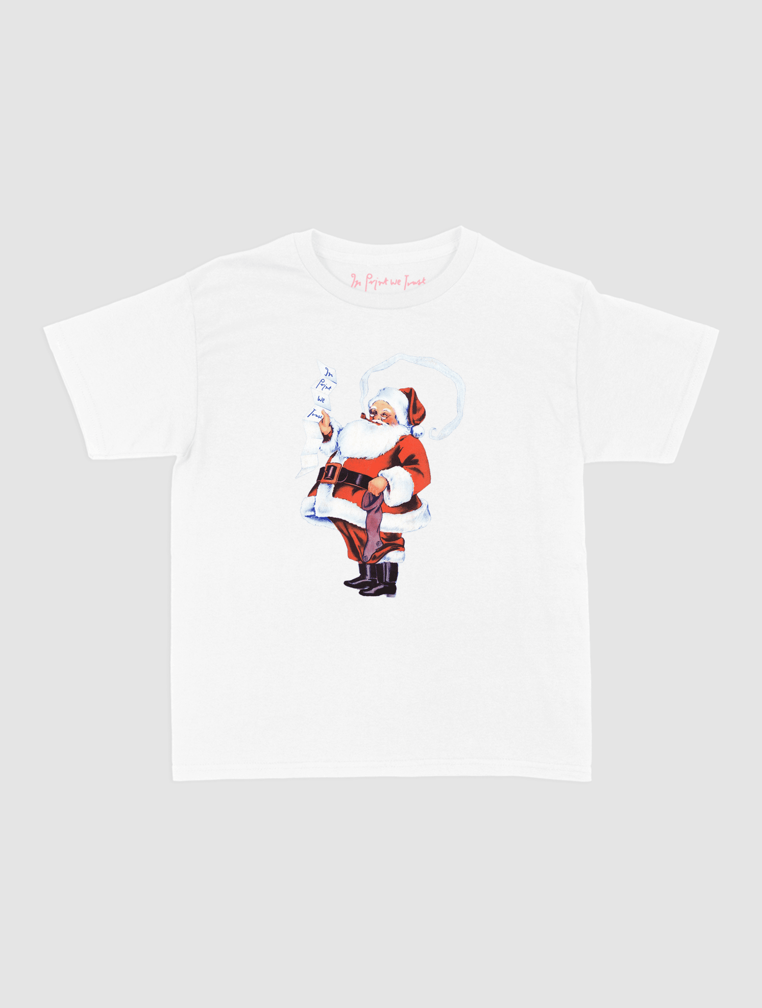 santa baby tee - In Print We Trust