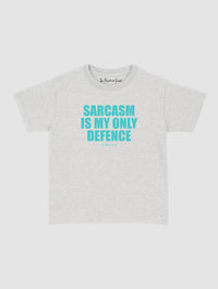 sarcasm baby tee - In Print We Trust
