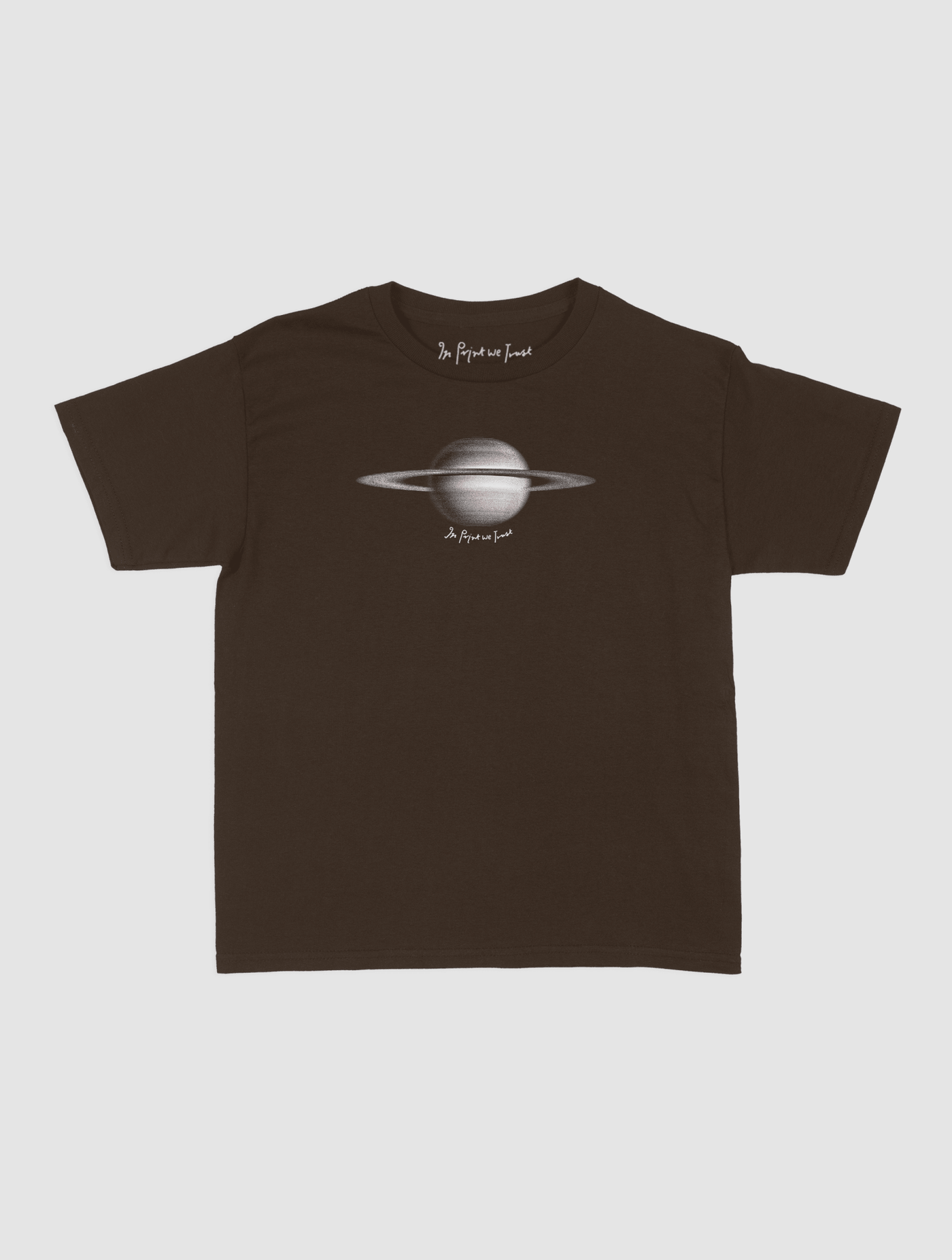 saturn baby tee - In Print We Trust