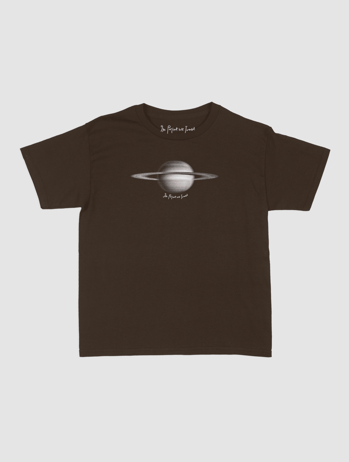 saturn baby tee - In Print We Trust