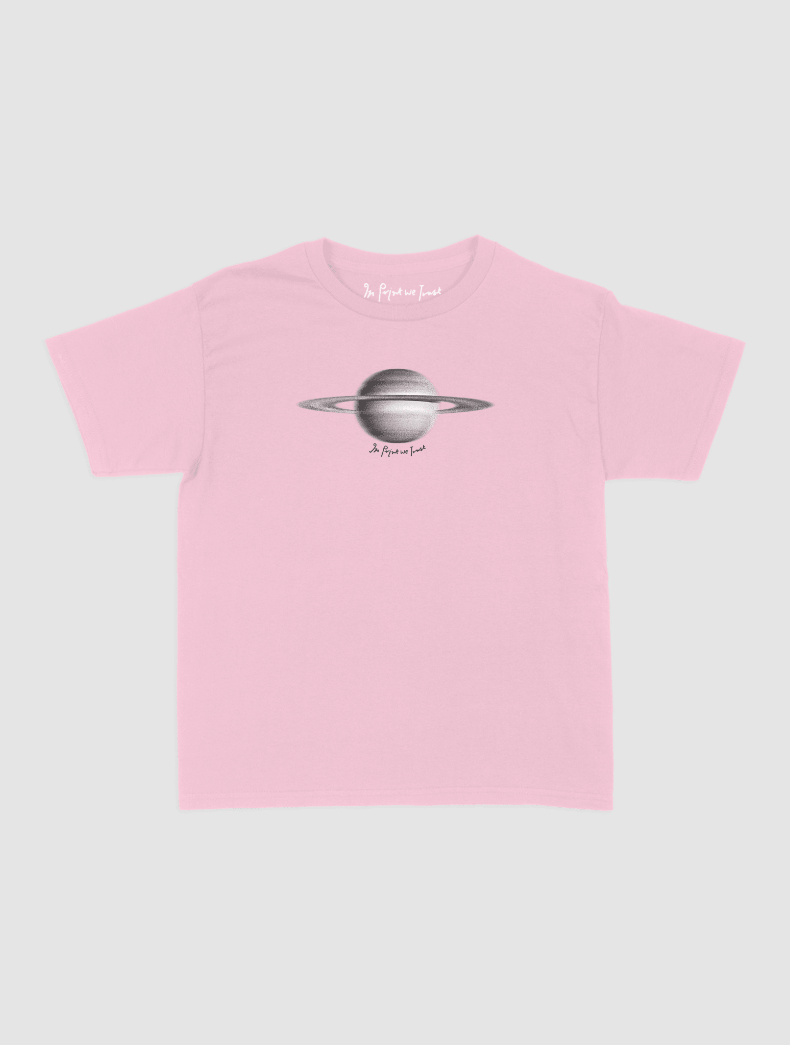 saturn baby tee - In Print We Trust