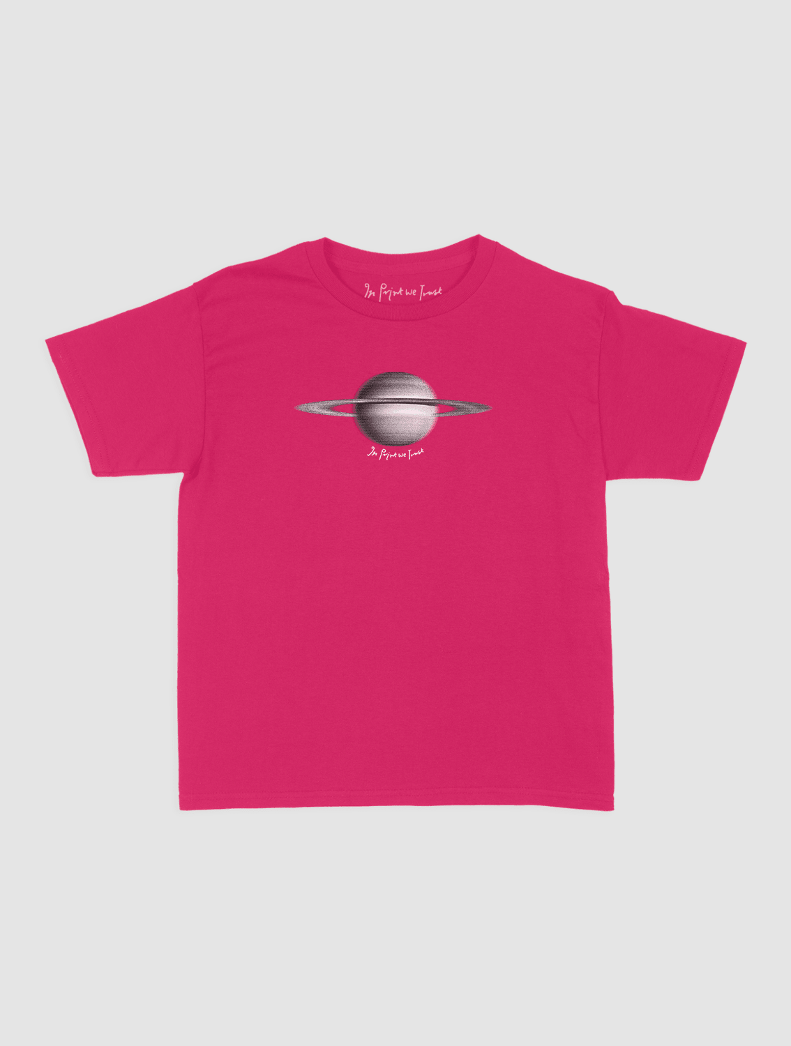 saturn baby tee - In Print We Trust
