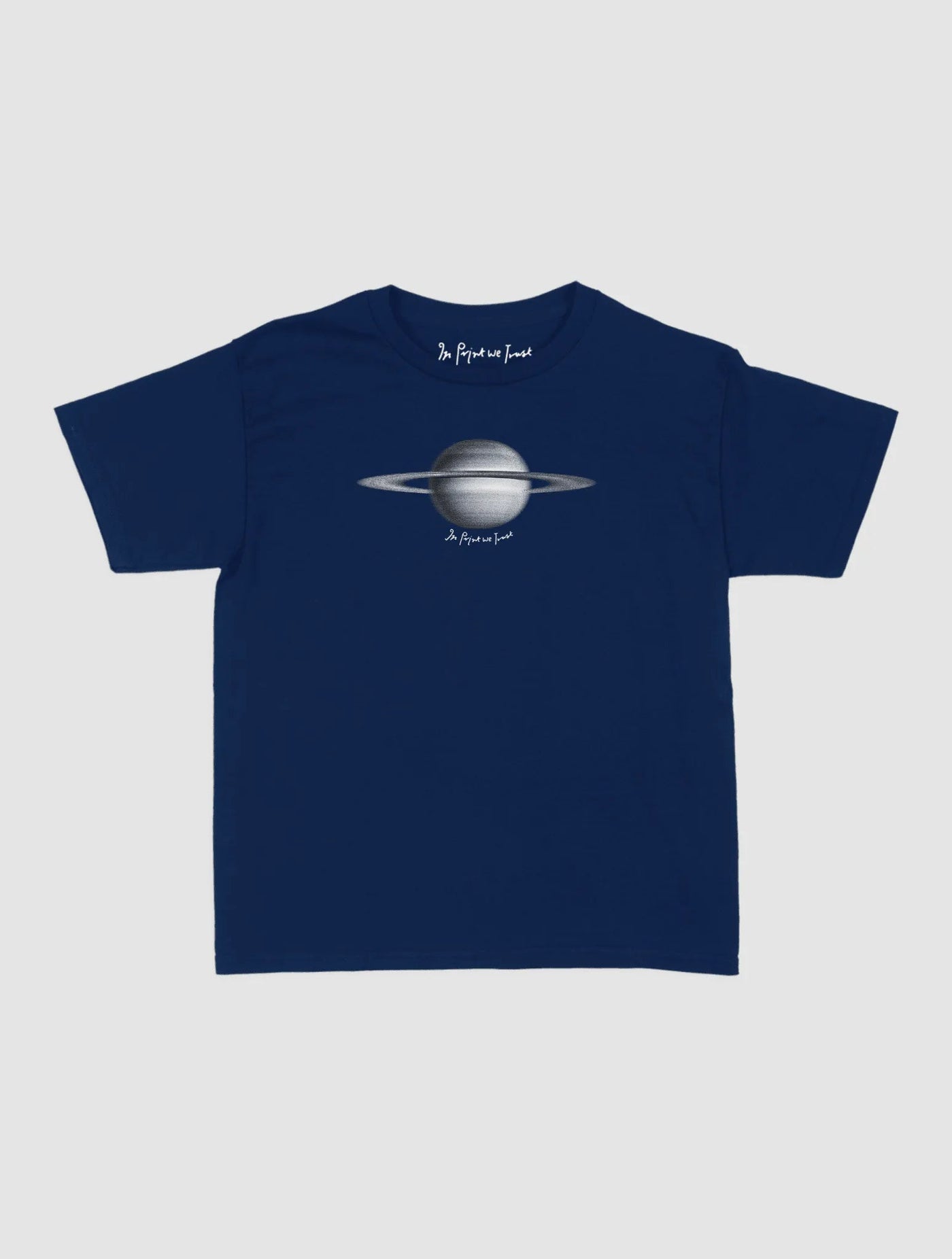 saturn baby tee - In Print We Trust