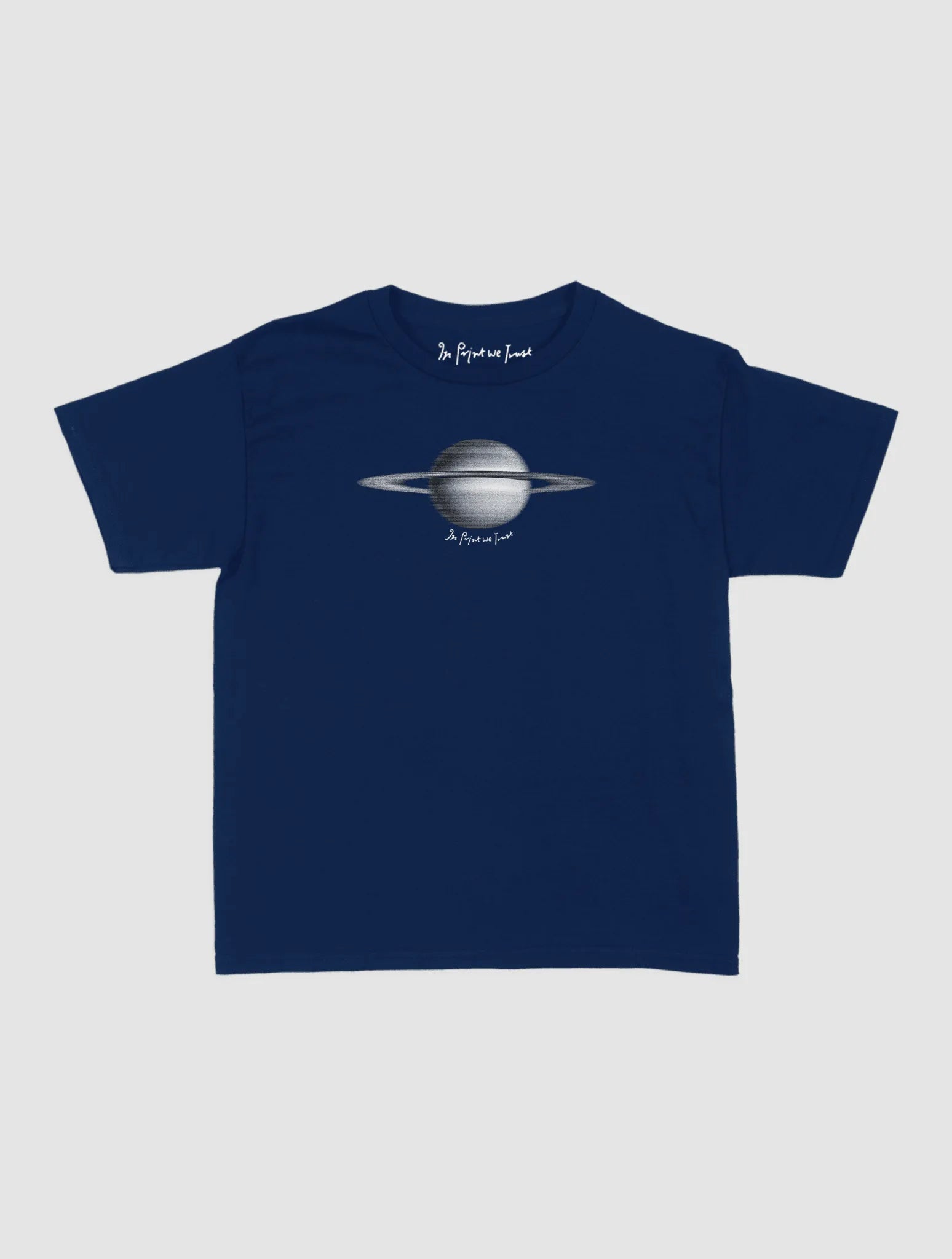 saturn baby tee - In Print We Trust