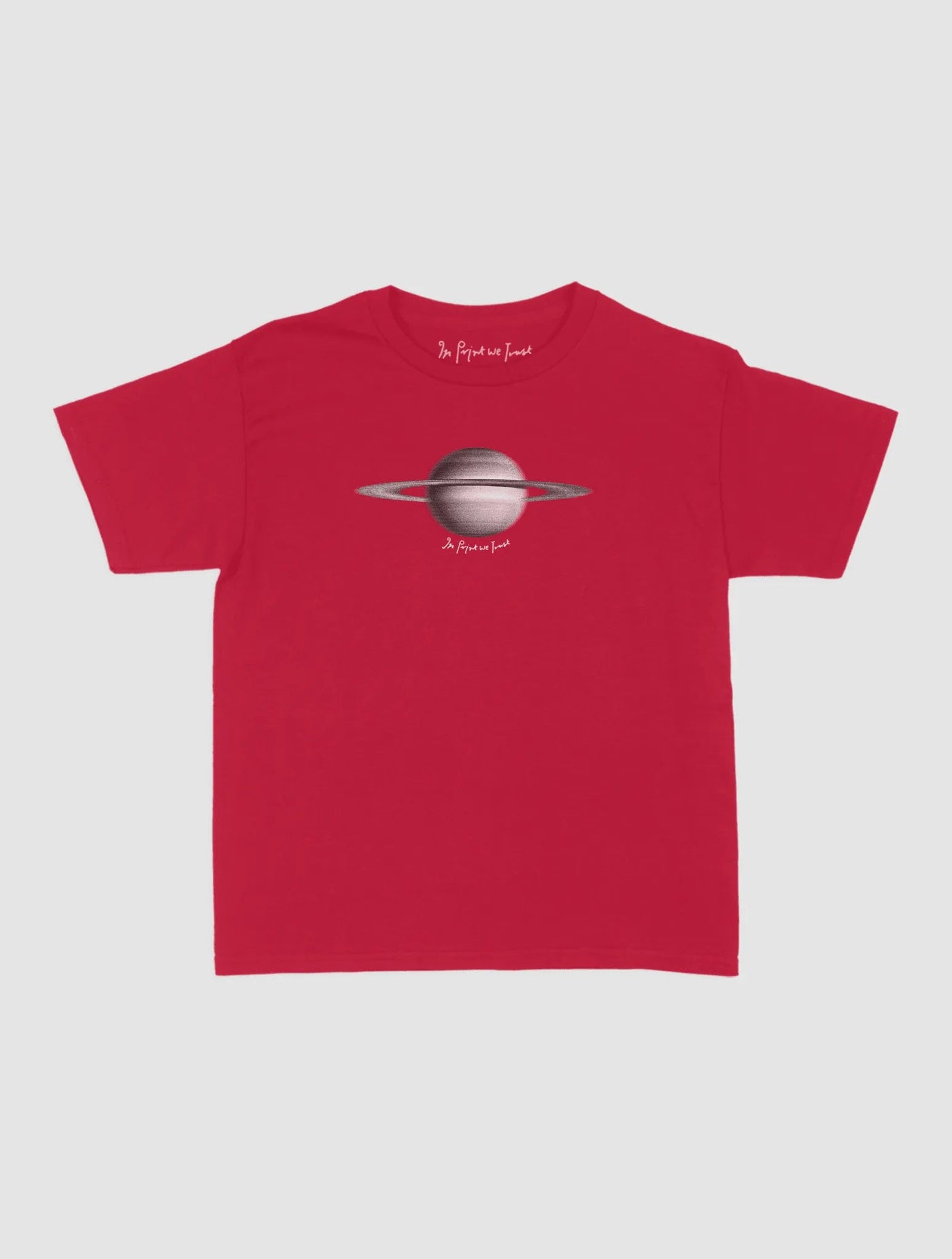 saturn baby tee - In Print We Trust