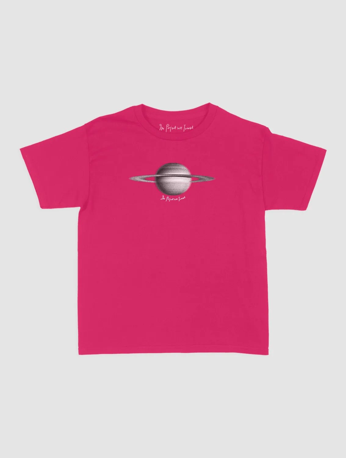 saturn baby tee - In Print We Trust