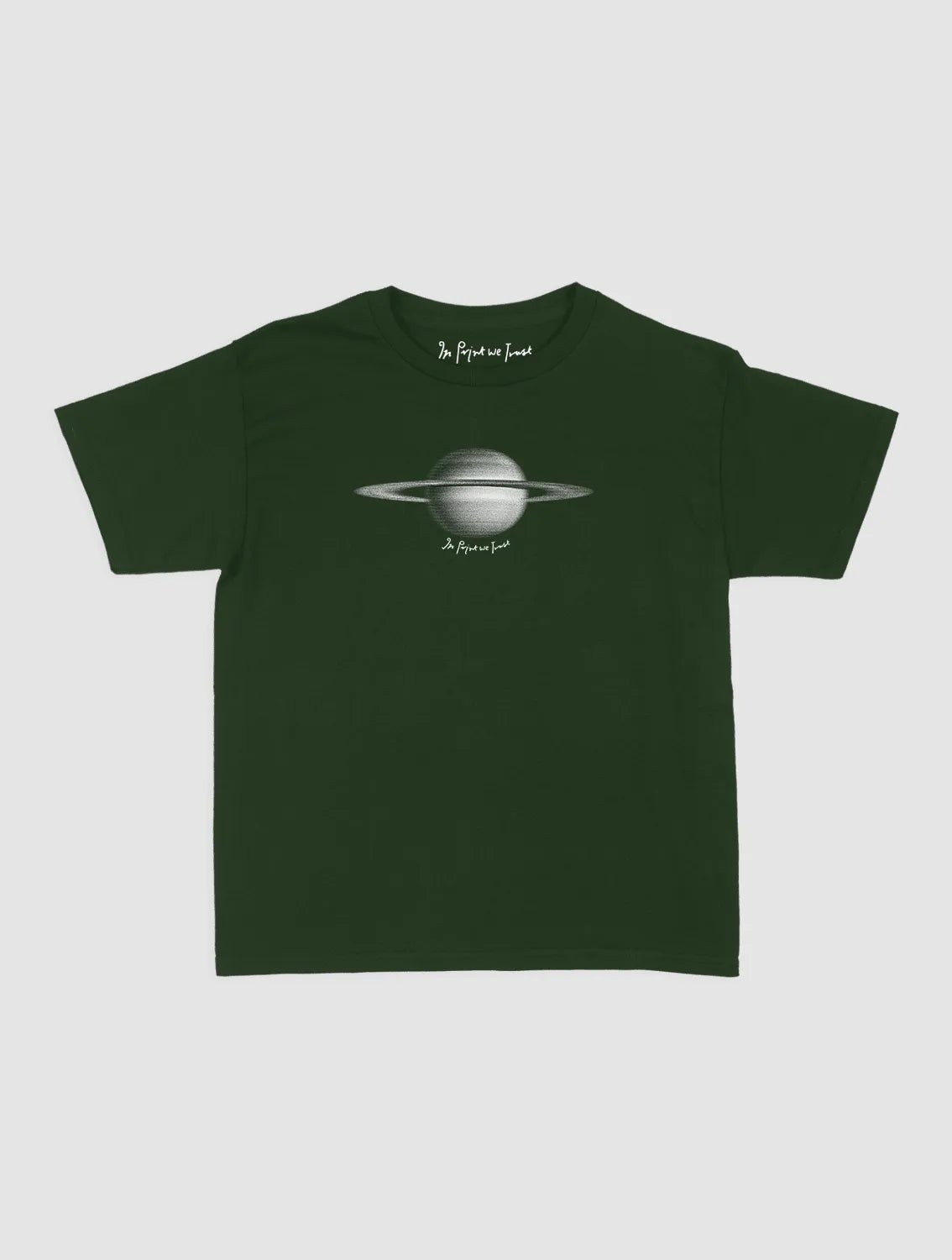 saturn baby tee - In Print We Trust