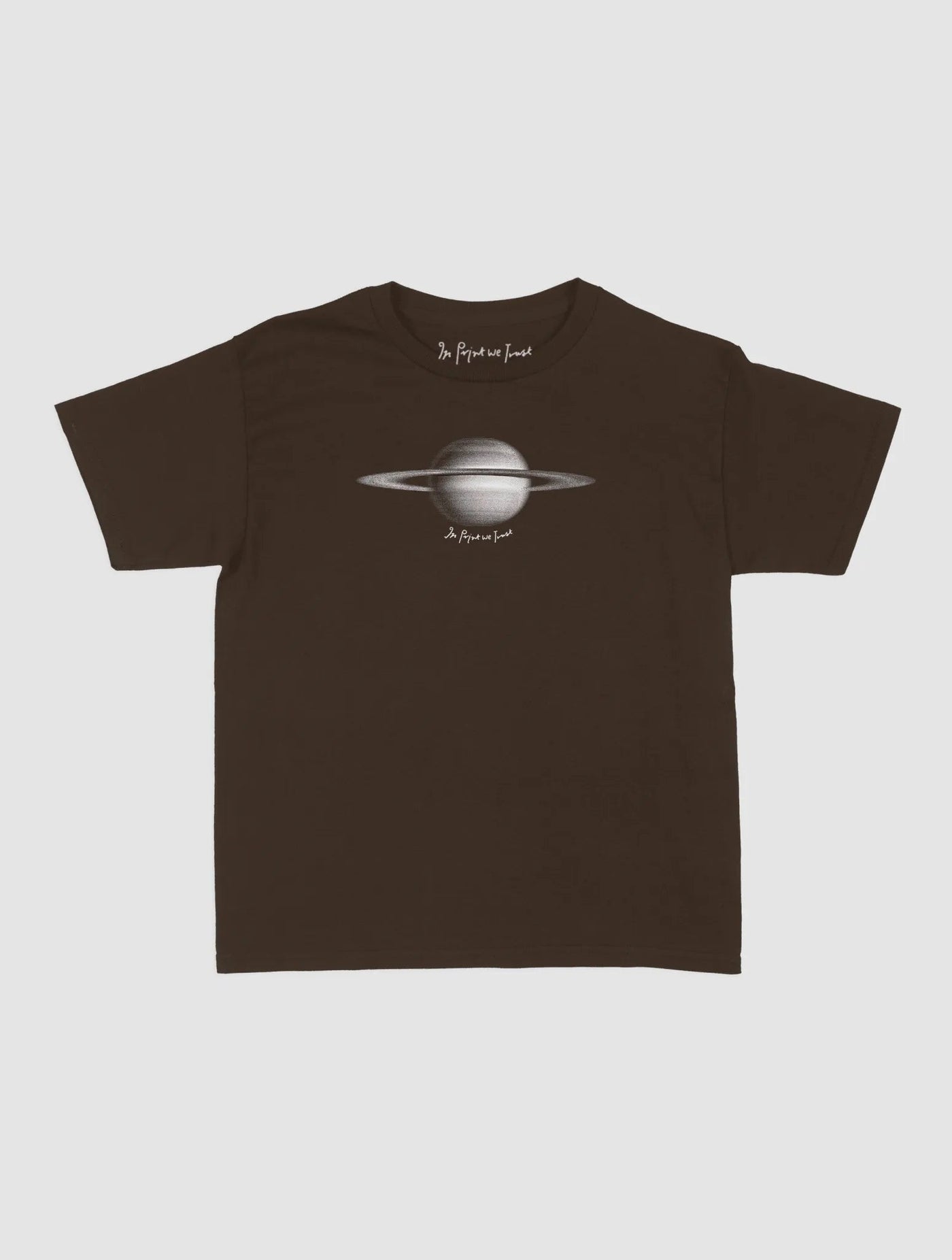 saturn baby tee - In Print We Trust