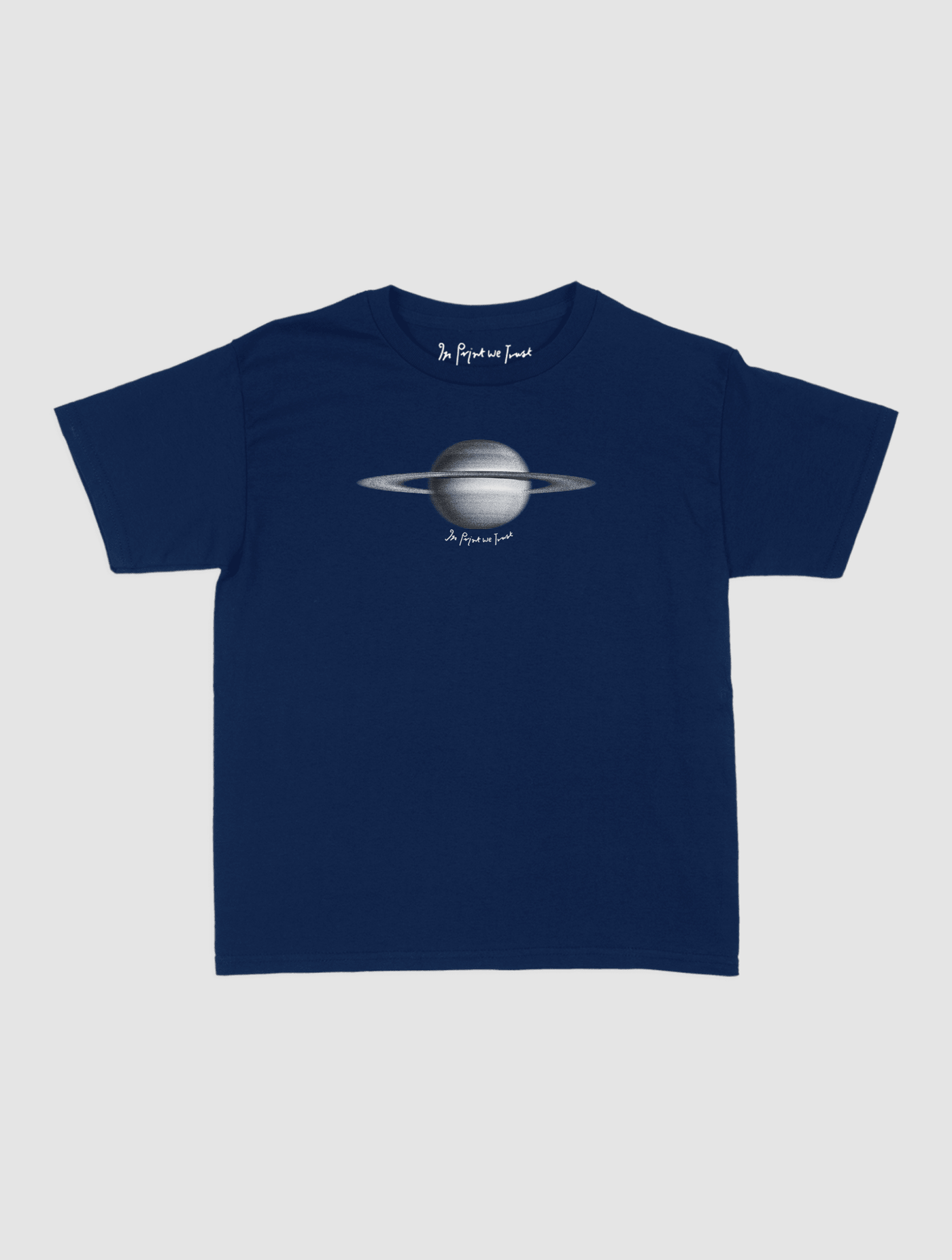 saturn baby tee - In Print We Trust