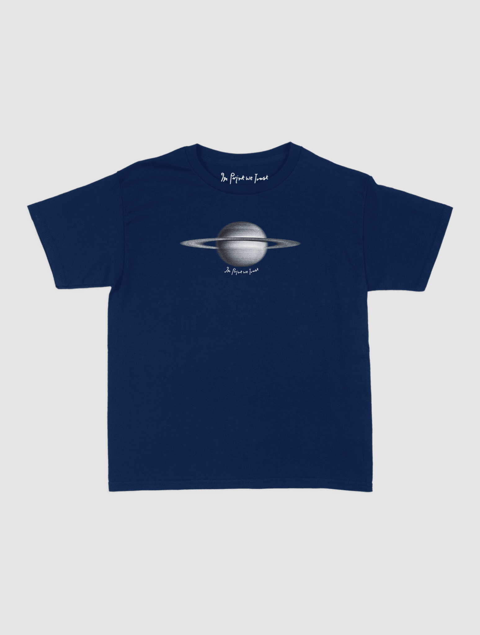 saturn baby tee - In Print We Trust