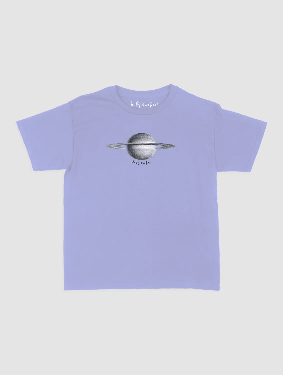 saturn baby tee - In Print We Trust