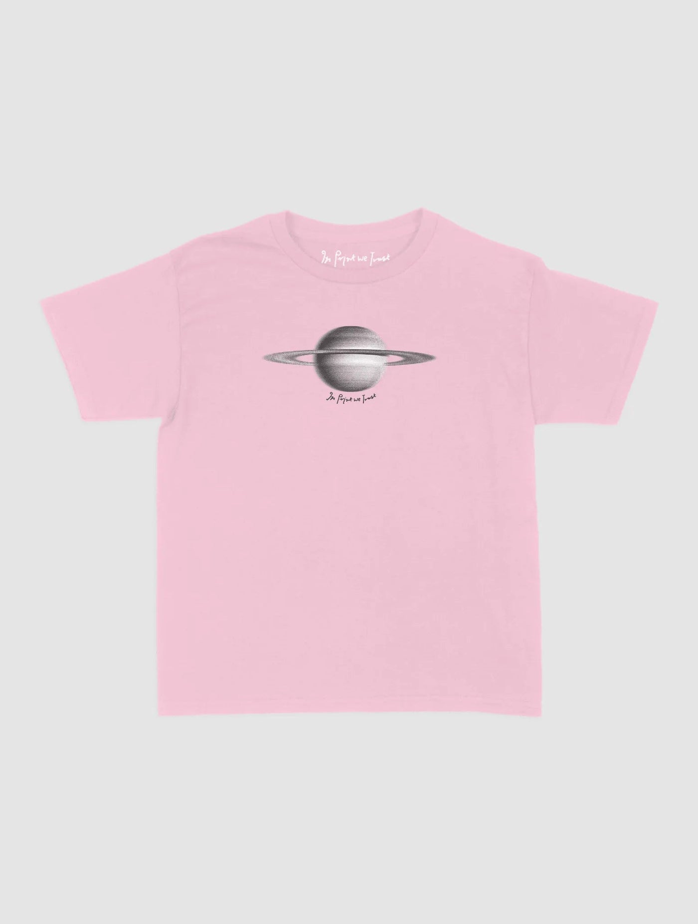 saturn baby tee - In Print We Trust
