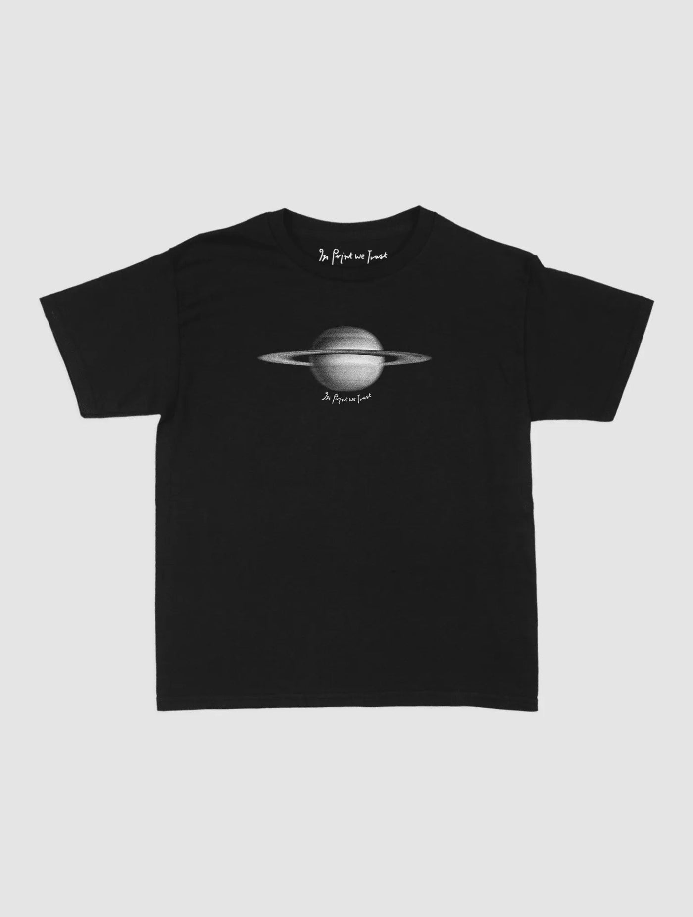 saturn baby tee - In Print We Trust