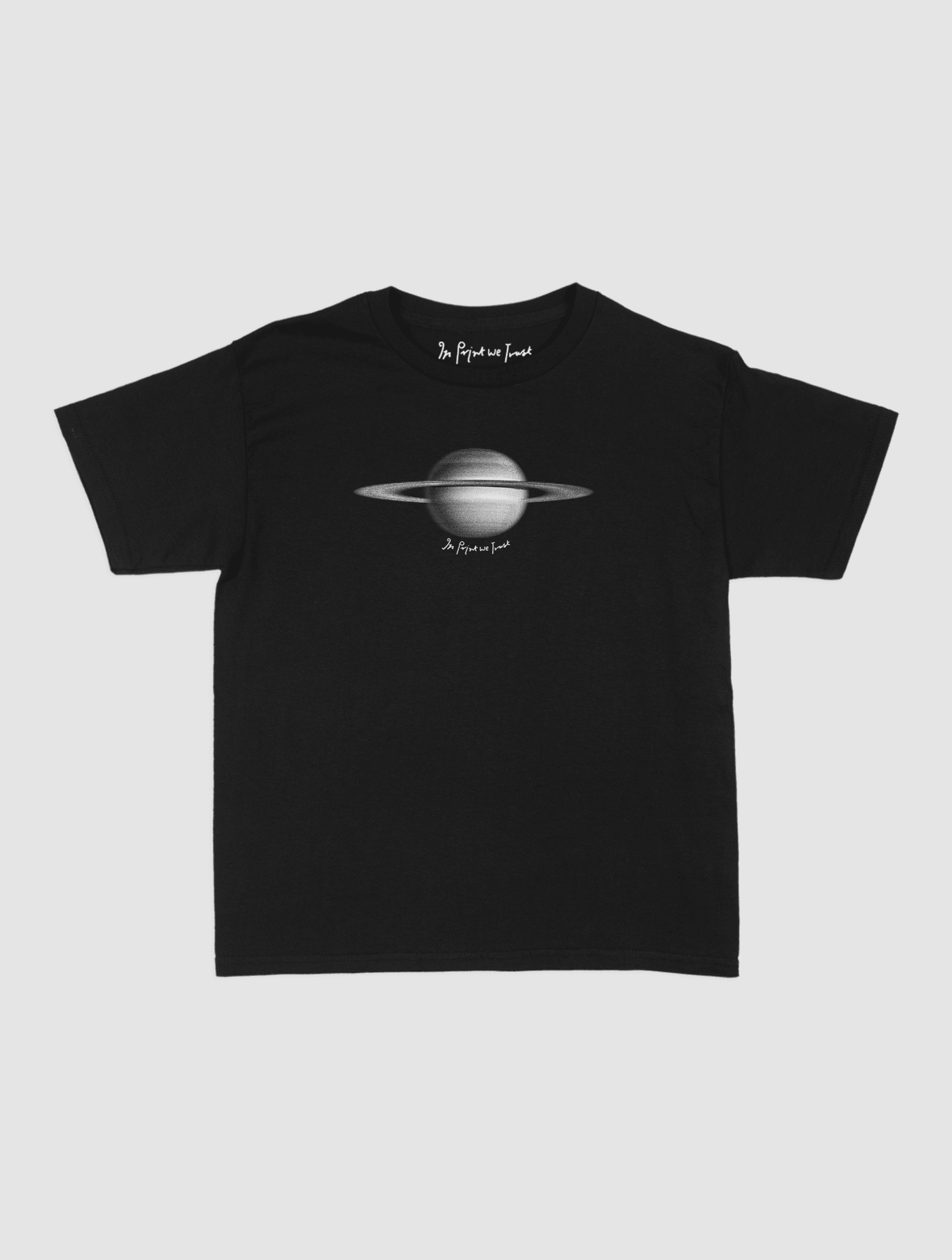 saturn baby tee - In Print We Trust