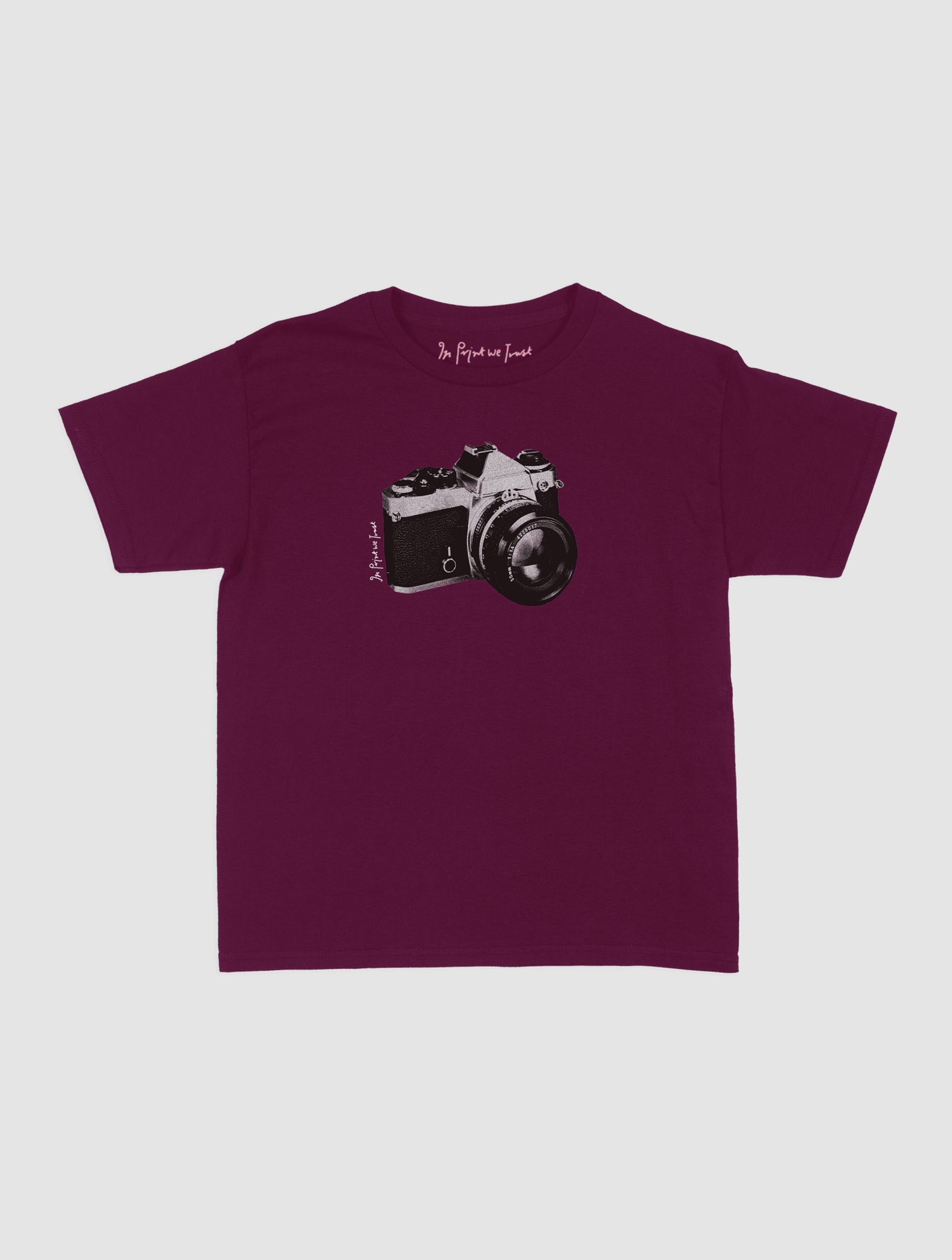say cheese baby tee - In Print We Trust