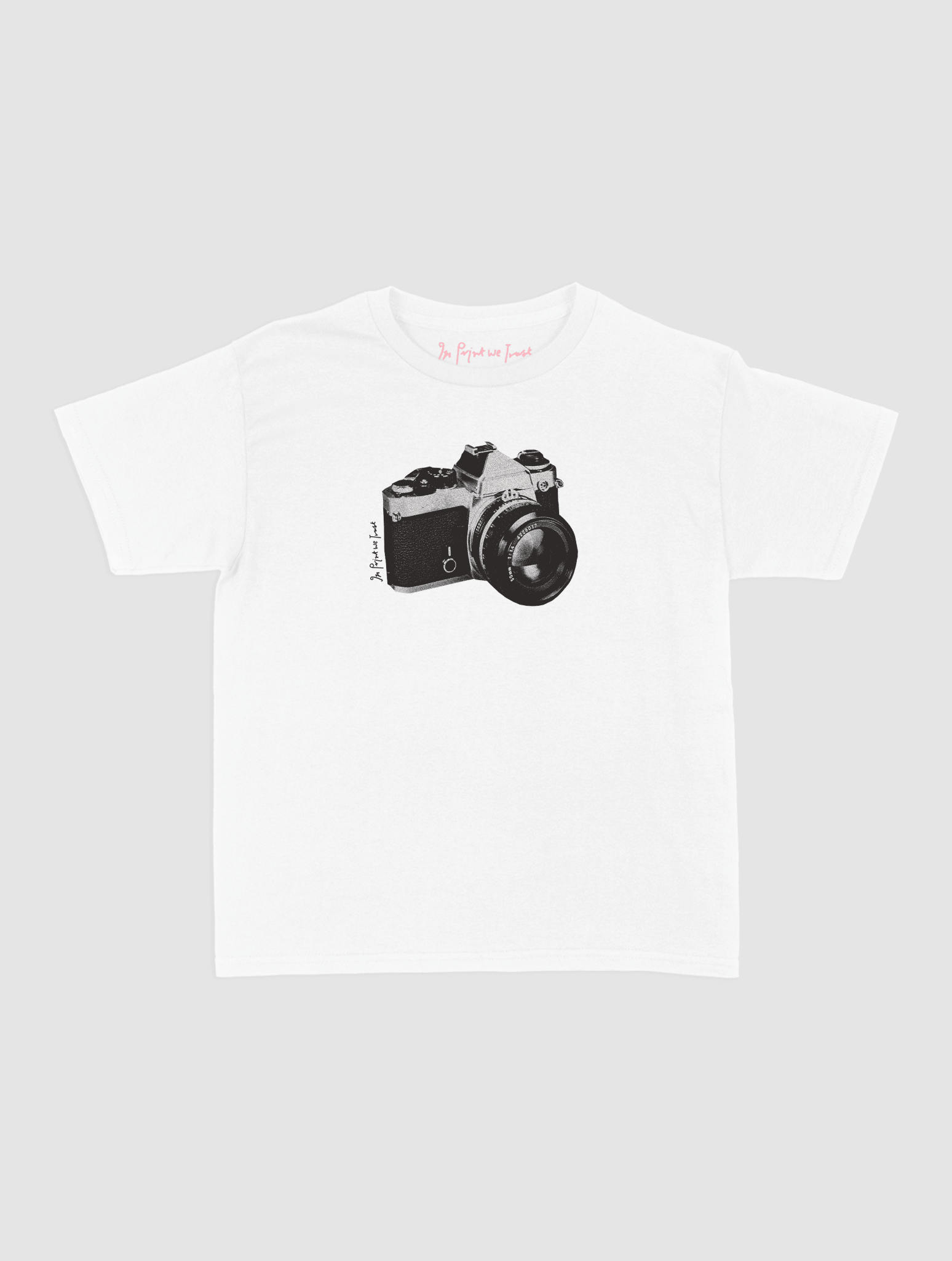 say cheese baby tee - In Print We Trust