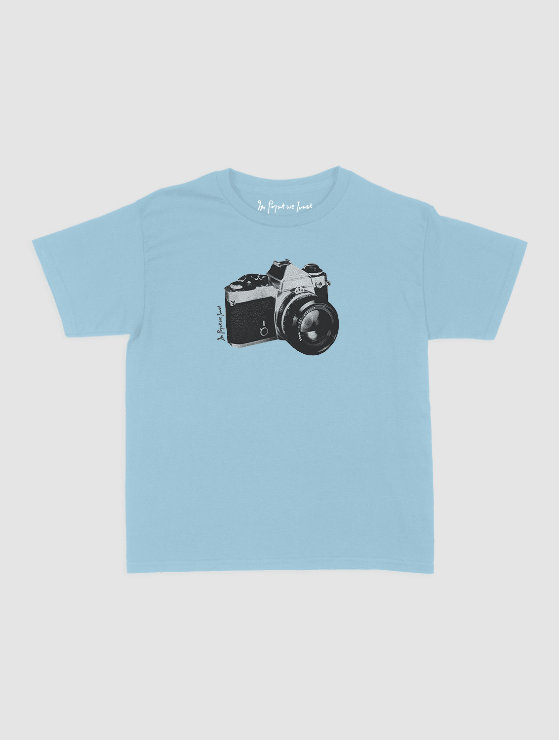 say cheese baby tee - In Print We Trust