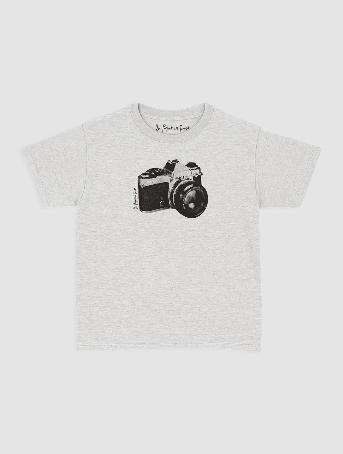 say cheese baby tee - In Print We Trust