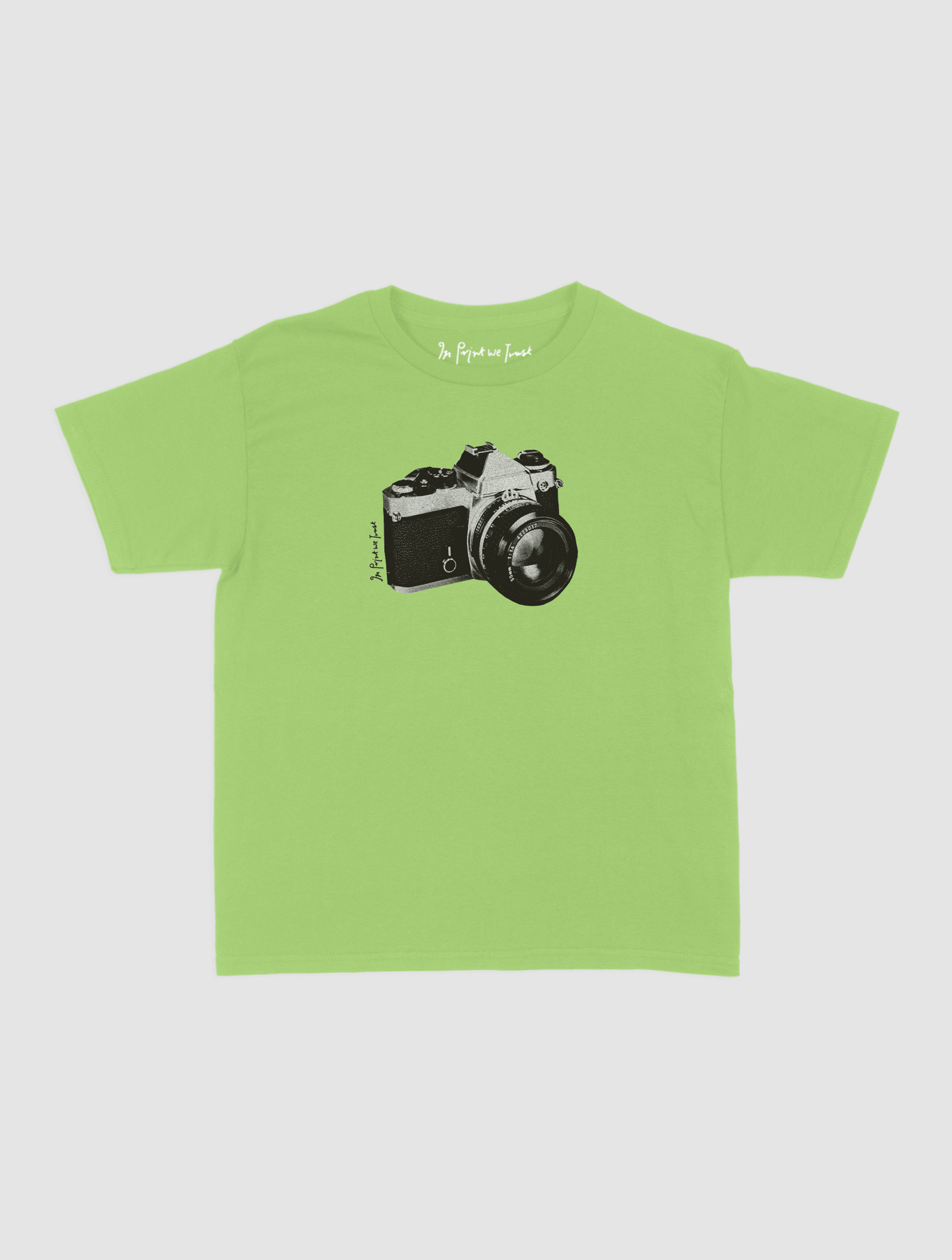 say cheese baby tee - In Print We Trust