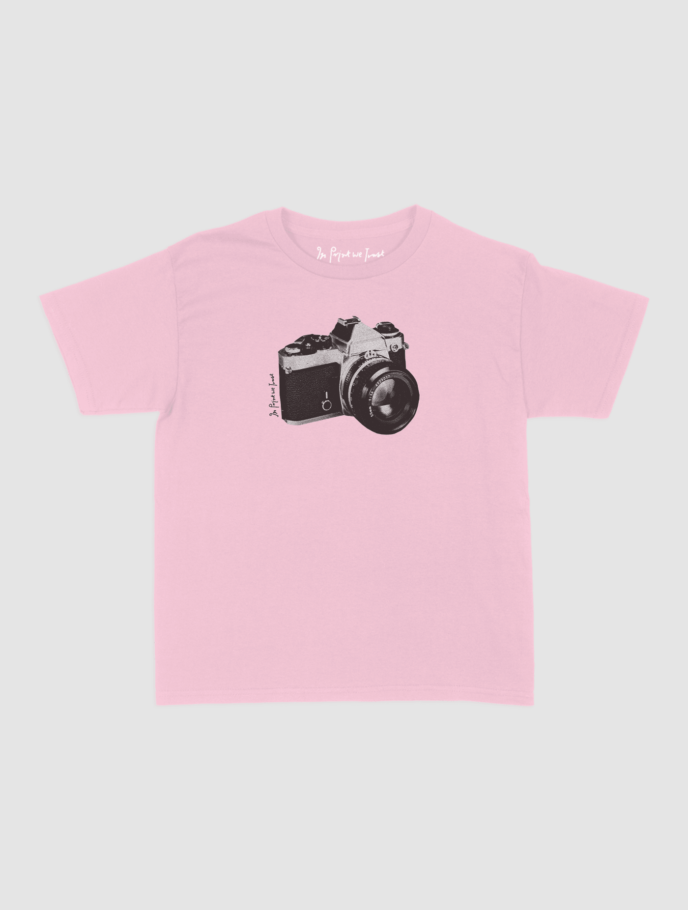 say cheese baby tee - In Print We Trust