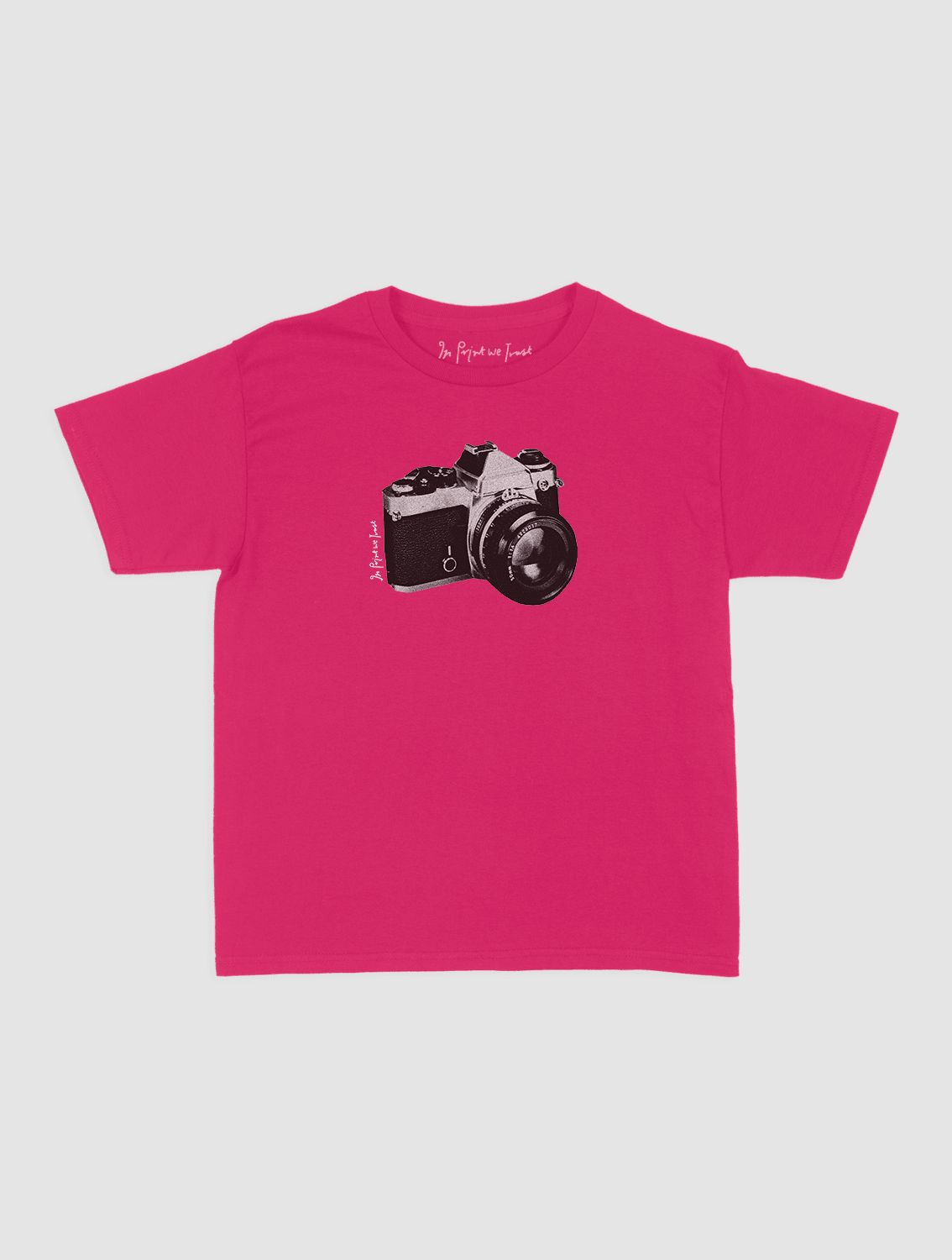 say cheese baby tee - In Print We Trust