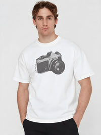 say cheese heavyweight tee - In Print We Trust