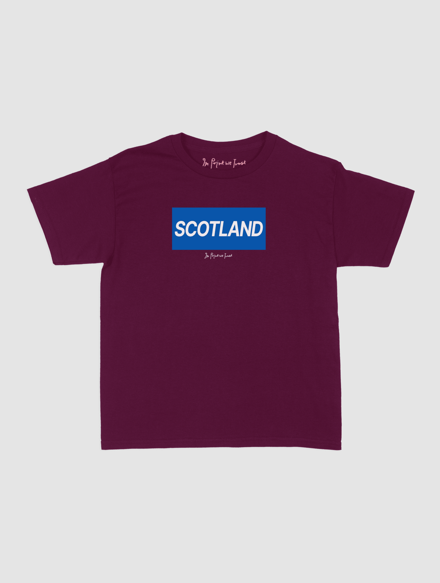 scotland baby tee - In Print We Trust