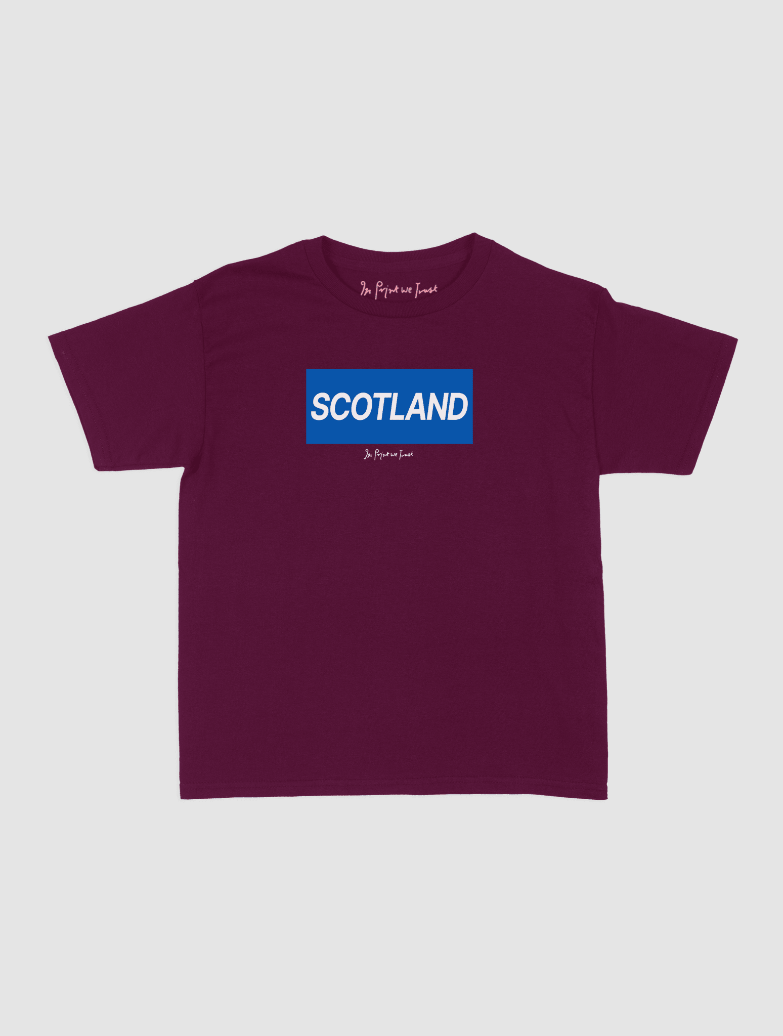 scotland baby tee - In Print We Trust