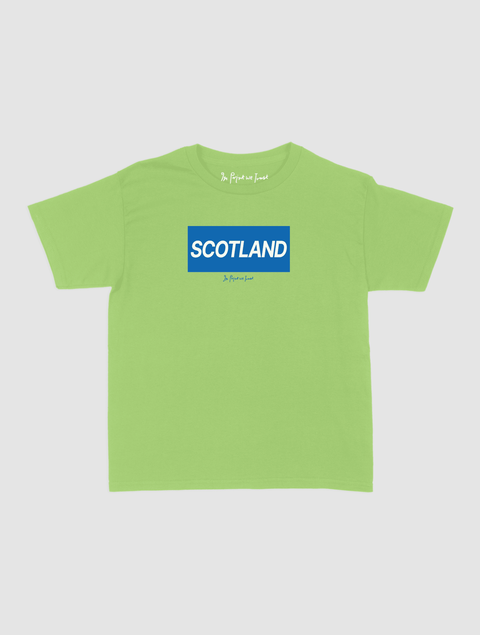 scotland baby tee - In Print We Trust