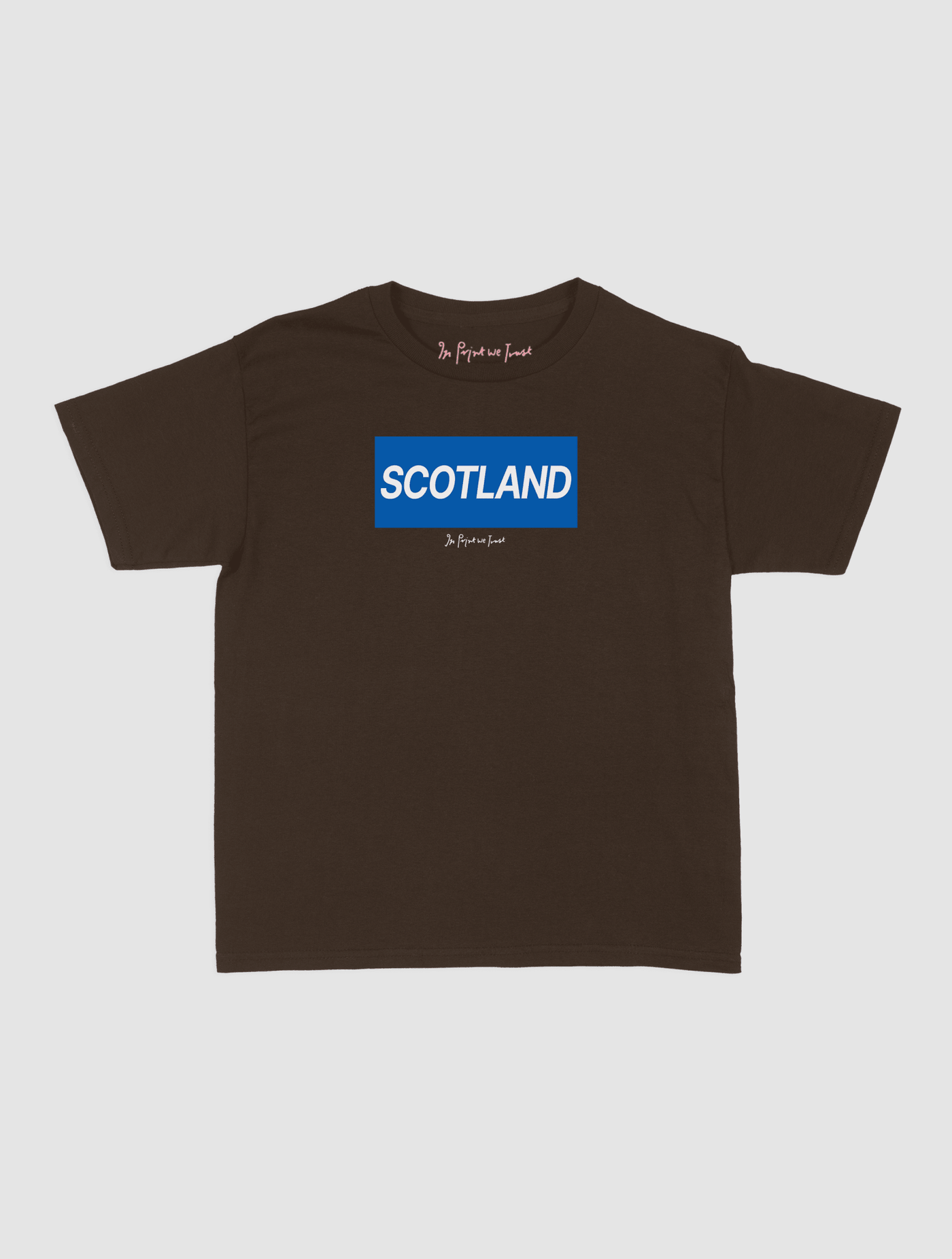 scotland baby tee - In Print We Trust