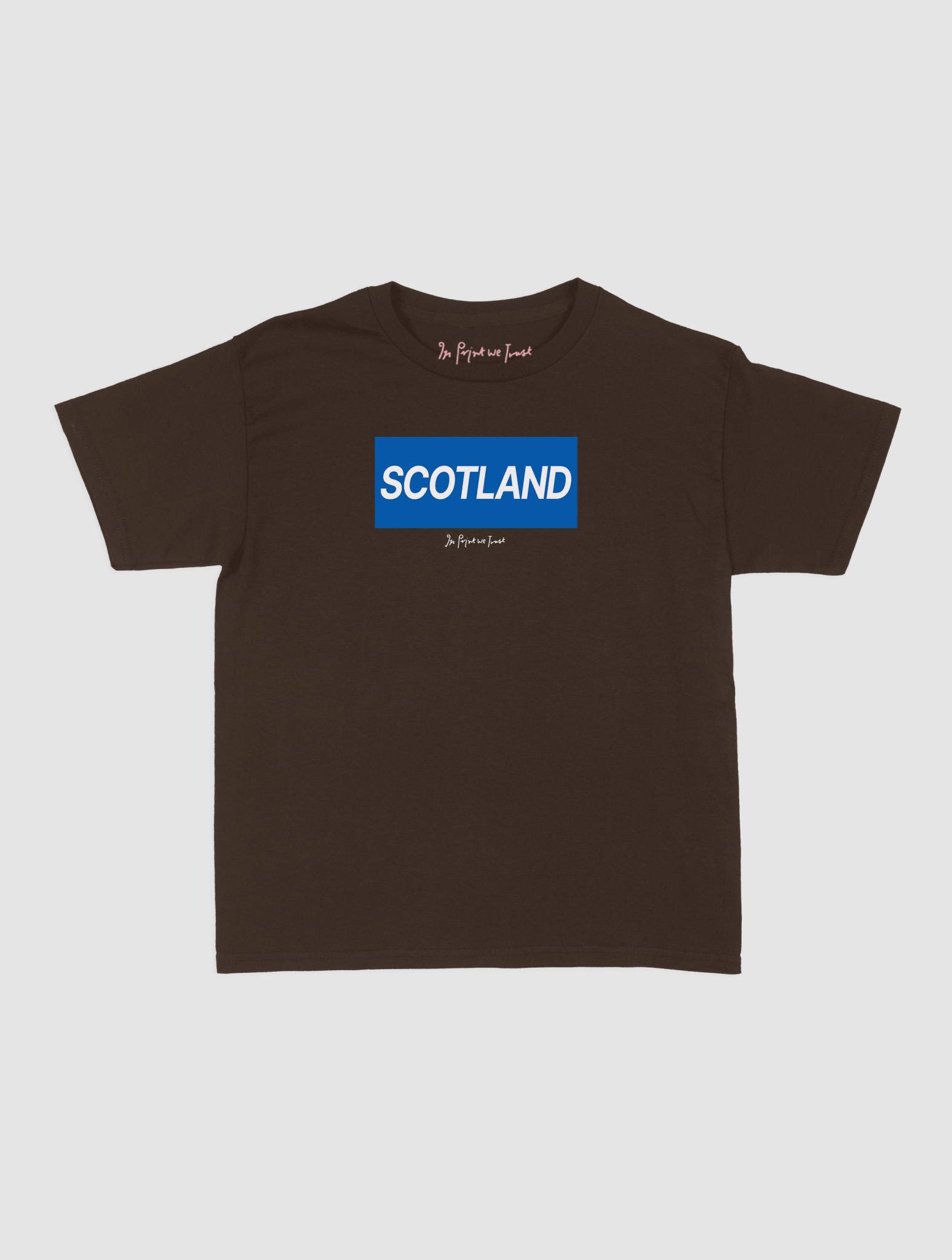 scotland baby tee - In Print We Trust