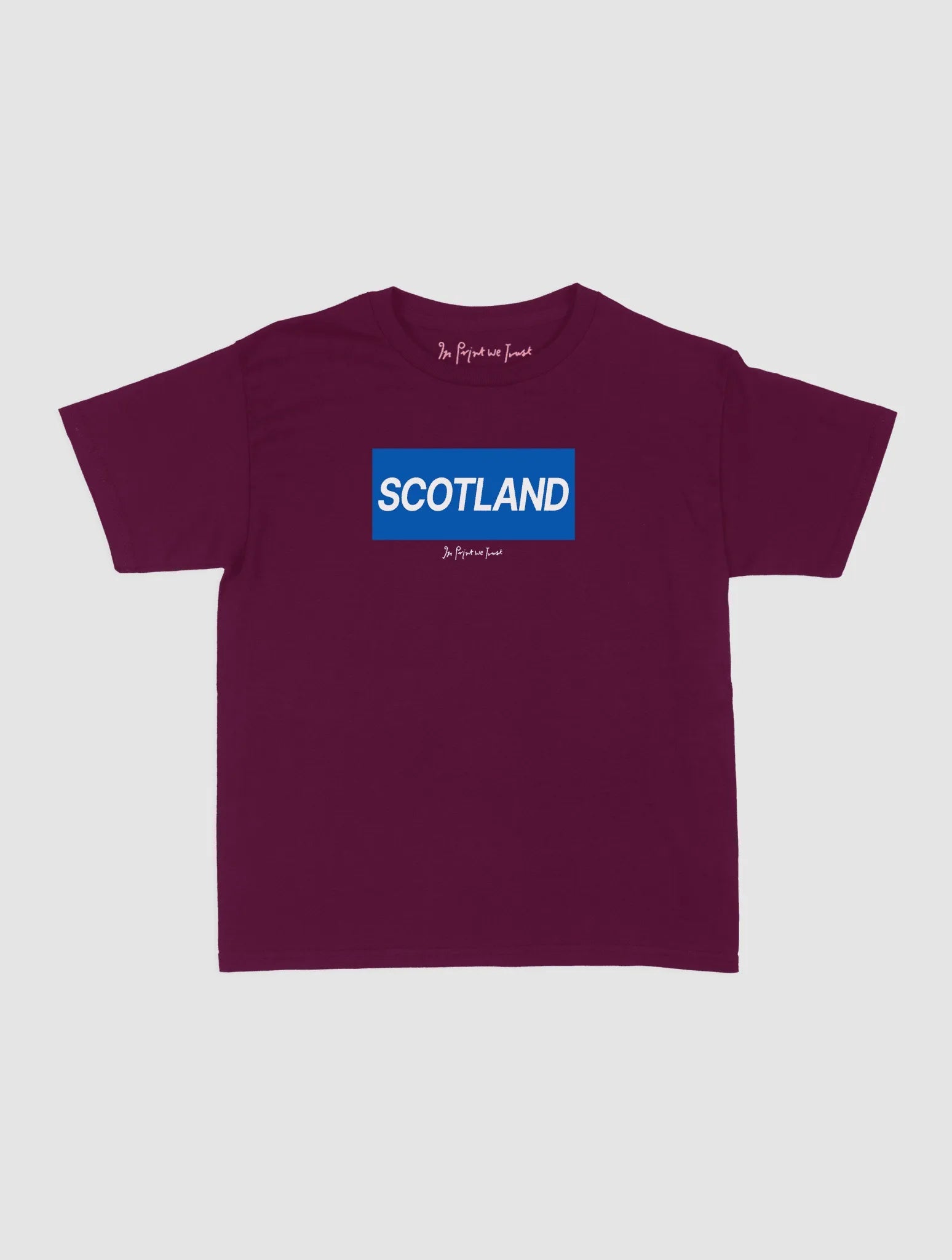 scotland baby tee - In Print We Trust