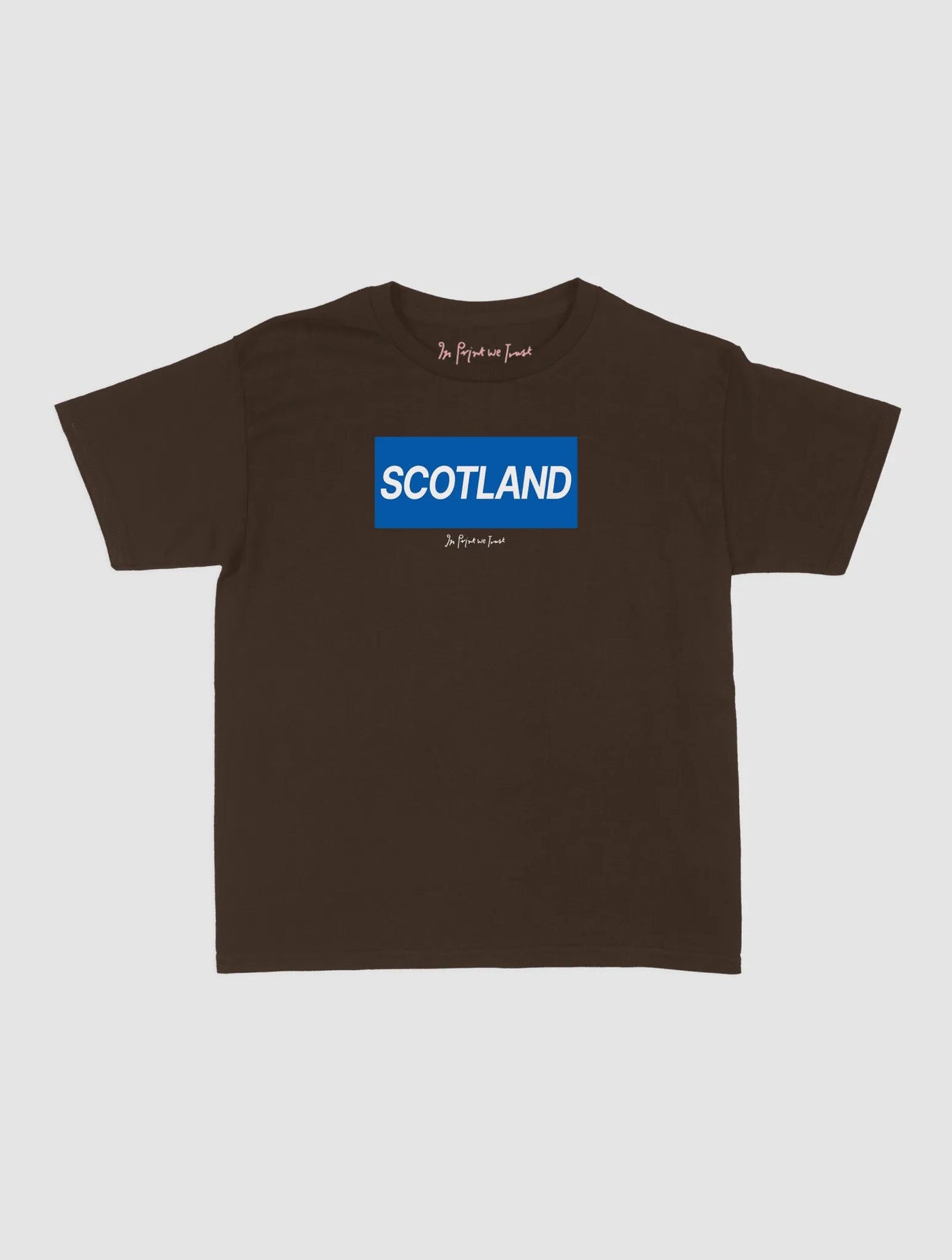 scotland baby tee - In Print We Trust