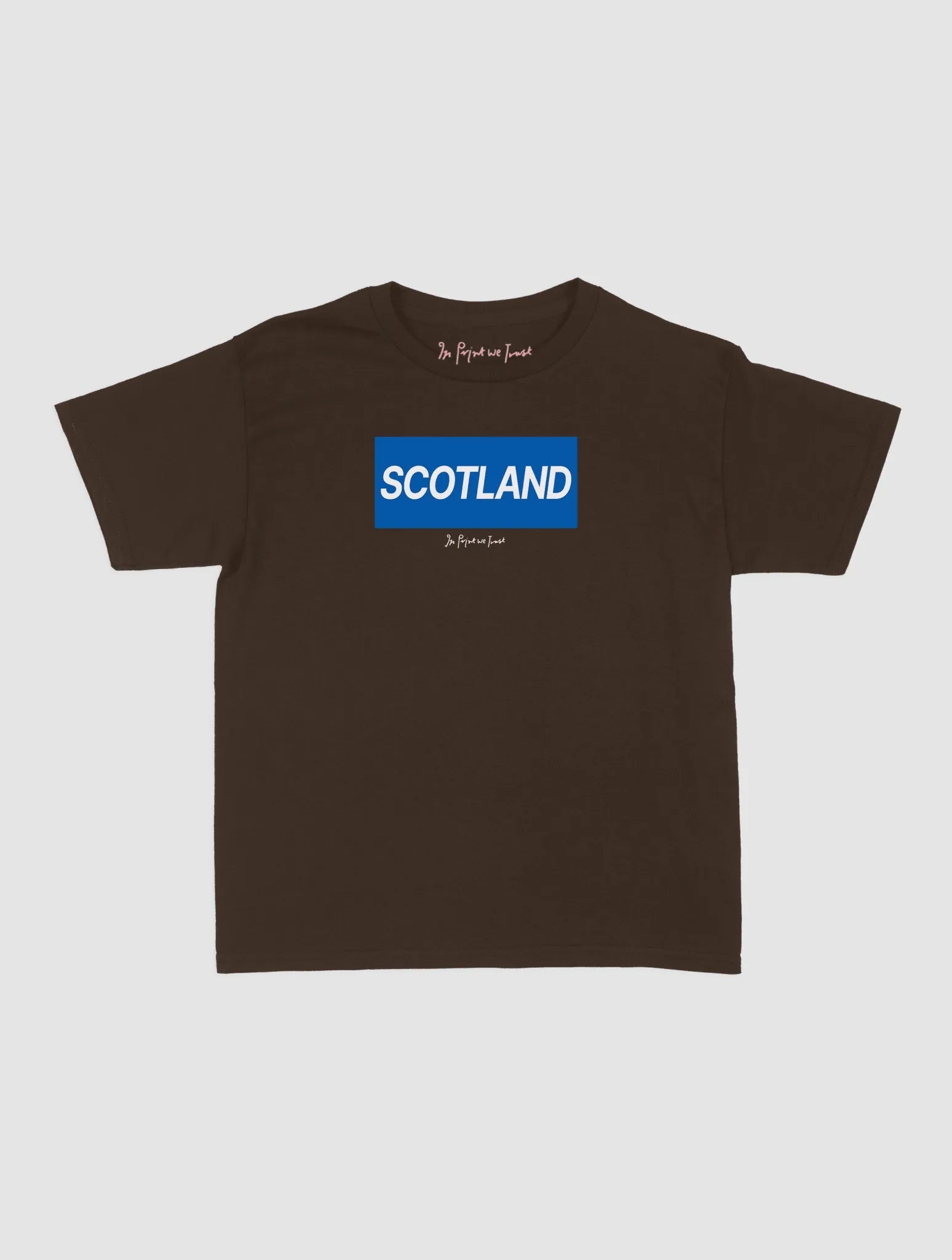 scotland baby tee - In Print We Trust