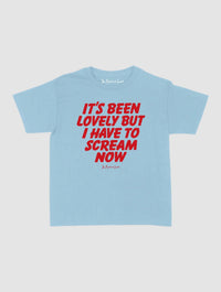 scream baby tee - In Print We Trust