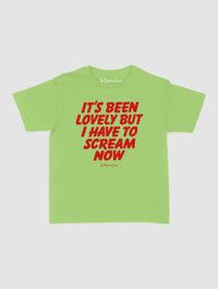 scream baby tee - In Print We Trust