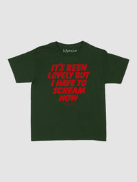 scream baby tee - In Print We Trust