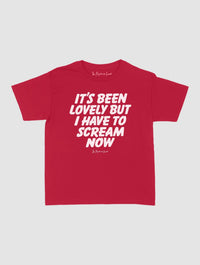 scream baby tee - In Print We Trust