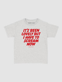 scream baby tee - In Print We Trust