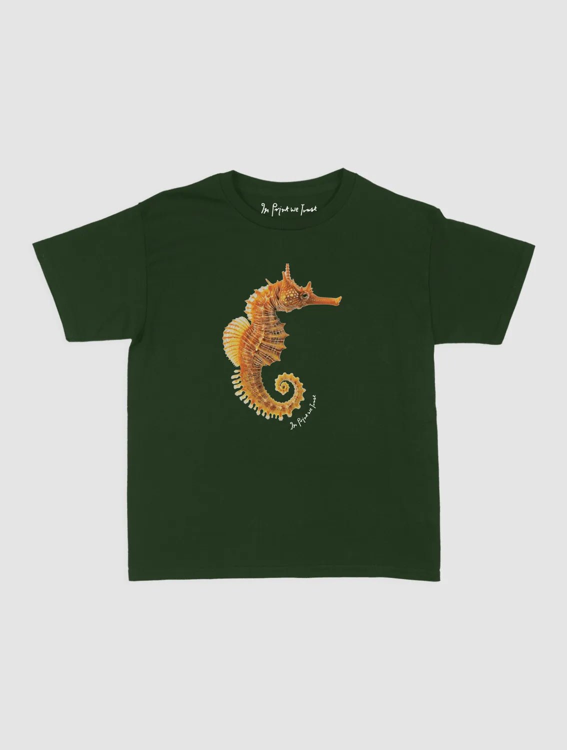 seahorse baby tee - In Print We Trust