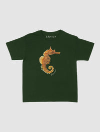 seahorse baby tee - In Print We Trust