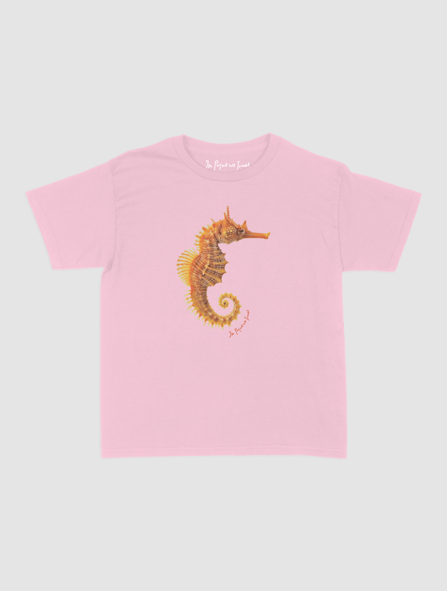 seahorse baby tee - In Print We Trust