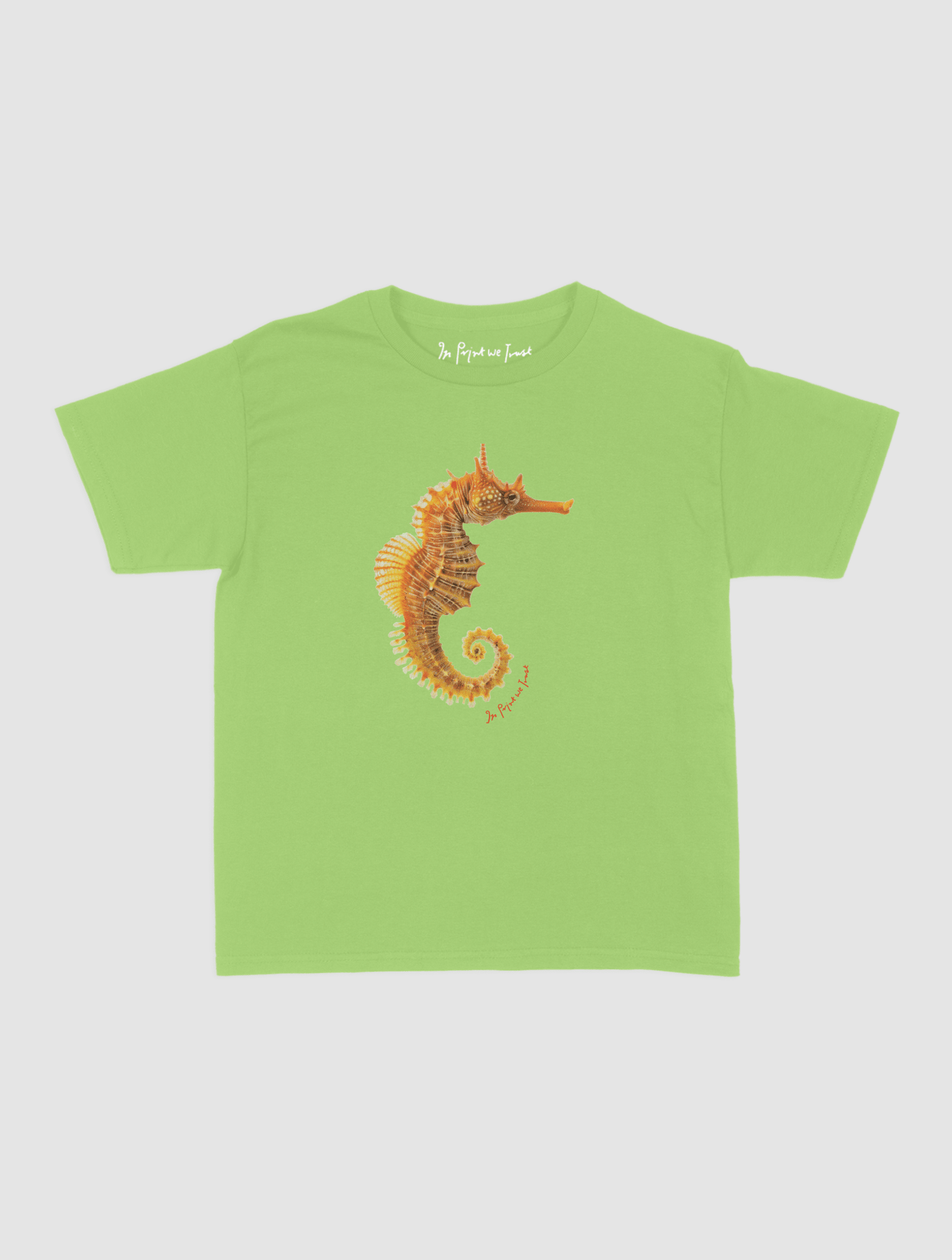 seahorse baby tee - In Print We Trust