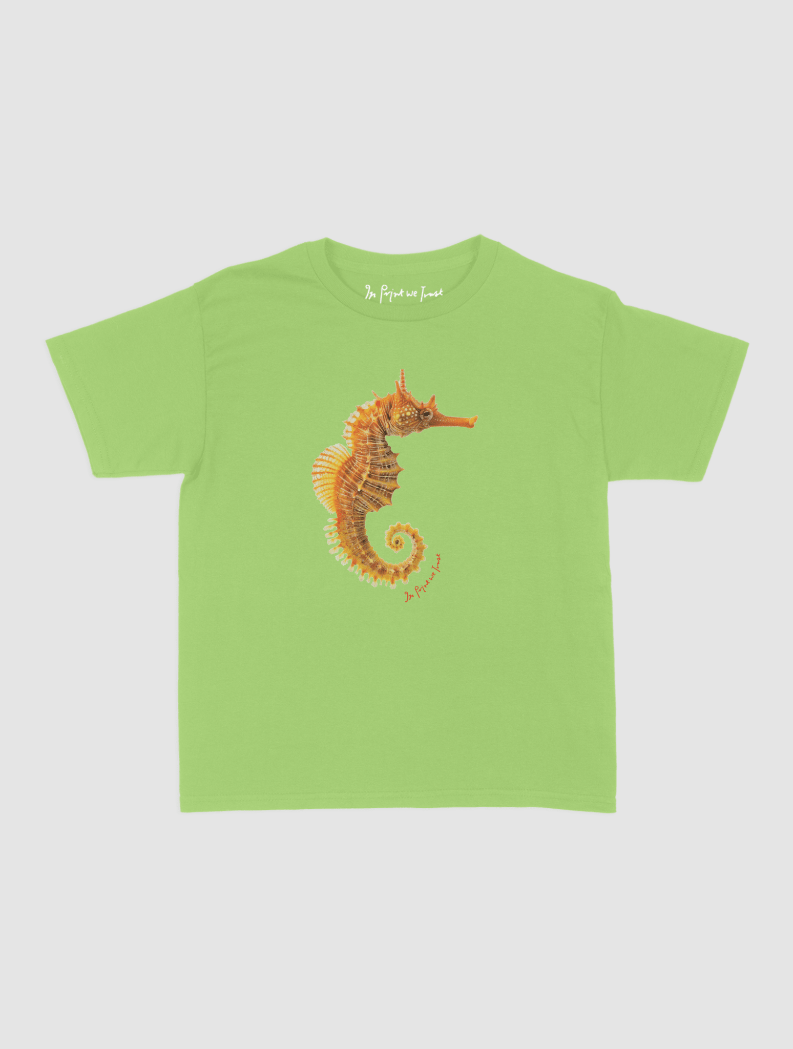 seahorse baby tee - In Print We Trust
