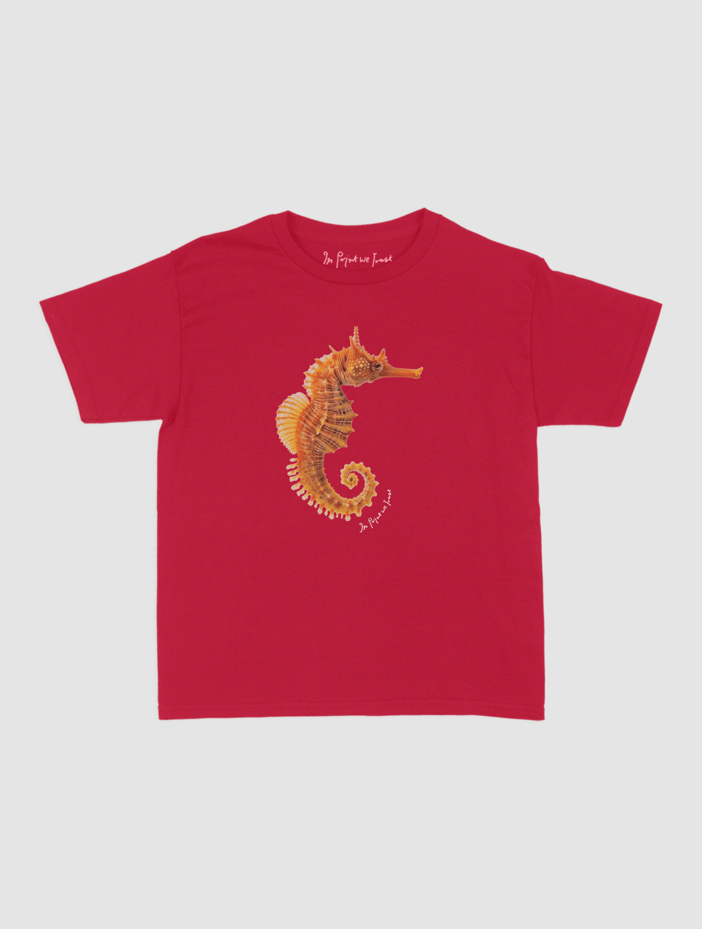 seahorse baby tee - In Print We Trust