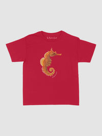 seahorse baby tee - In Print We Trust